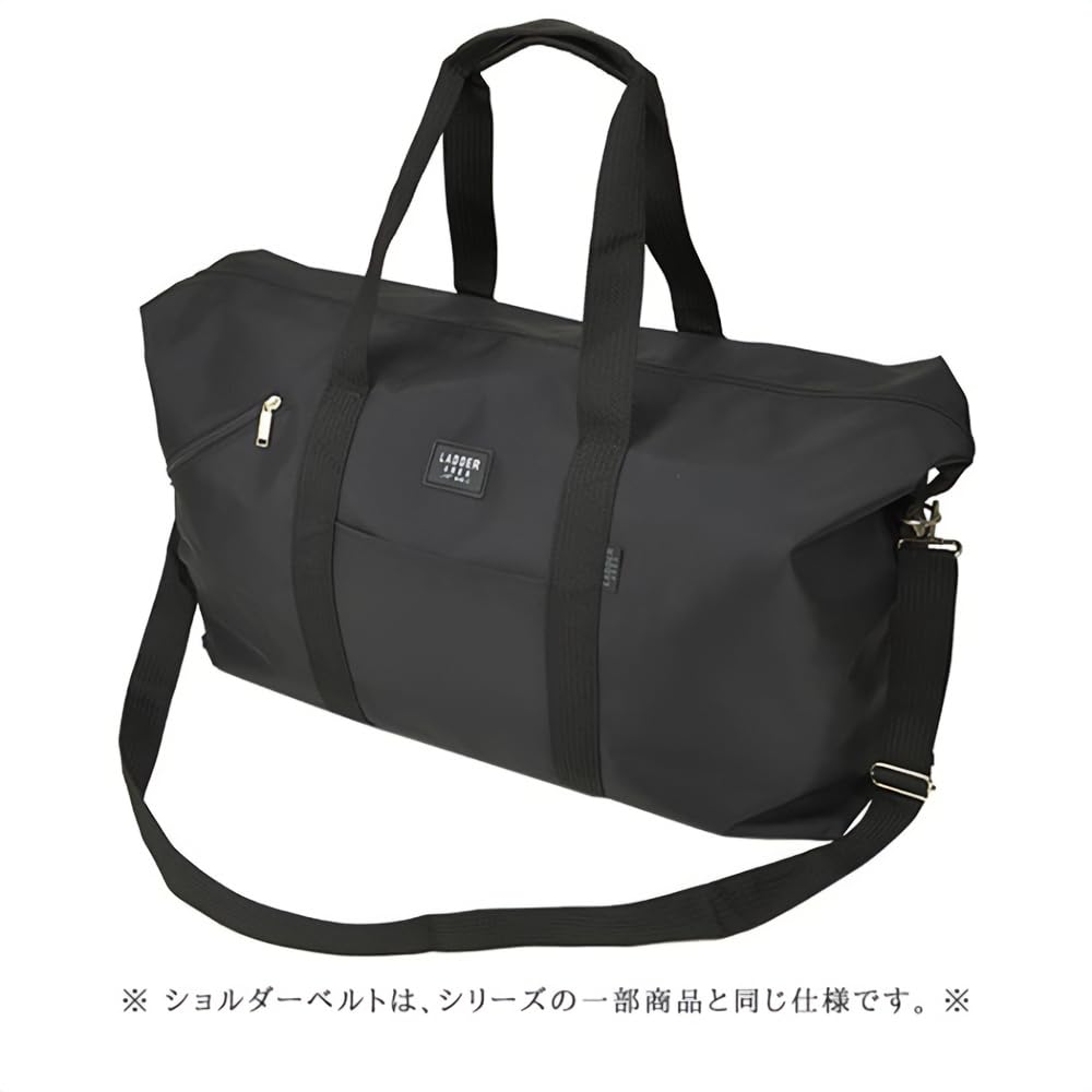 Schwarze Boston und Aufbewahrung große Tragetasche Schultertasche geeignet für Outdoor Business School Klein bis Tag Tag 42-Liter-Tasche, Herren Damen Tasche, Nylon, 40L,