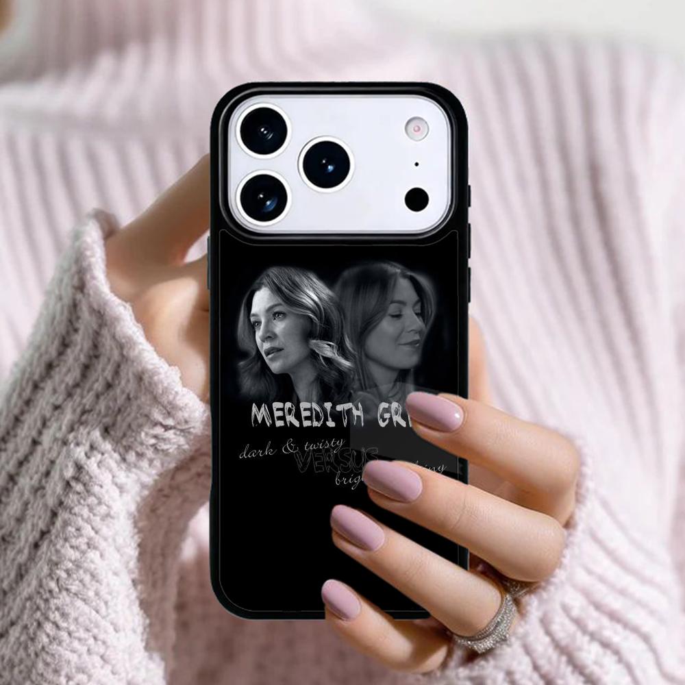 American TV Greys Anatomy Phone Case For Apple iPhone 17 Air 16E 15 14 Plus 13 12 11 Pro Max Mini Funda Cover