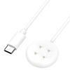 Watch 3 Charger for Google Pixel Watch 2 USB C Charging Cable Type-C 1m 3.3FT Black/White Cord Magnetic