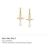 Vivienne Westwood Earrings Women's Gold/White 62020181-02RA10
