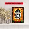 Juventus 5D Diamond Painting Round Diamond Rhinestones Mosaic Diamond Embroidery Wall Paintings Rhinestones Gift Frameless