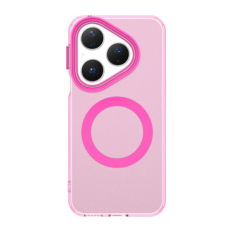 Transparente Hülle für Huawei Pura 80 Hülle Huawei Pura 80 Ultra Magnetische Adsorption Kabellose Ladeabdeckung für Huawei Pura 80 Hülle