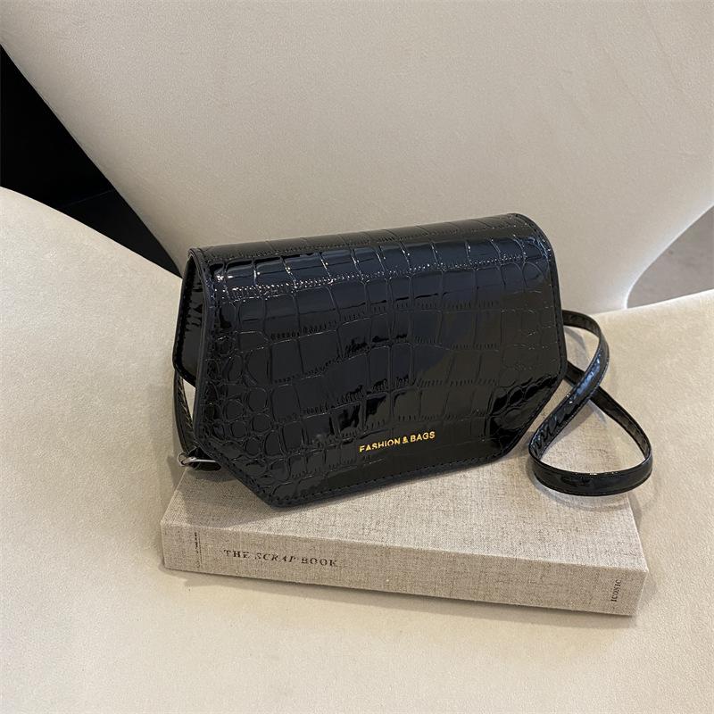 Small bag women's autumn 2024 new Korean version trendy fashion shoulder bag simple casual foreign style messenger small square bag