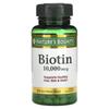 Nature's Bounty, Biotin, 10,000 Mcg, 120 Rapid-Release Softgels