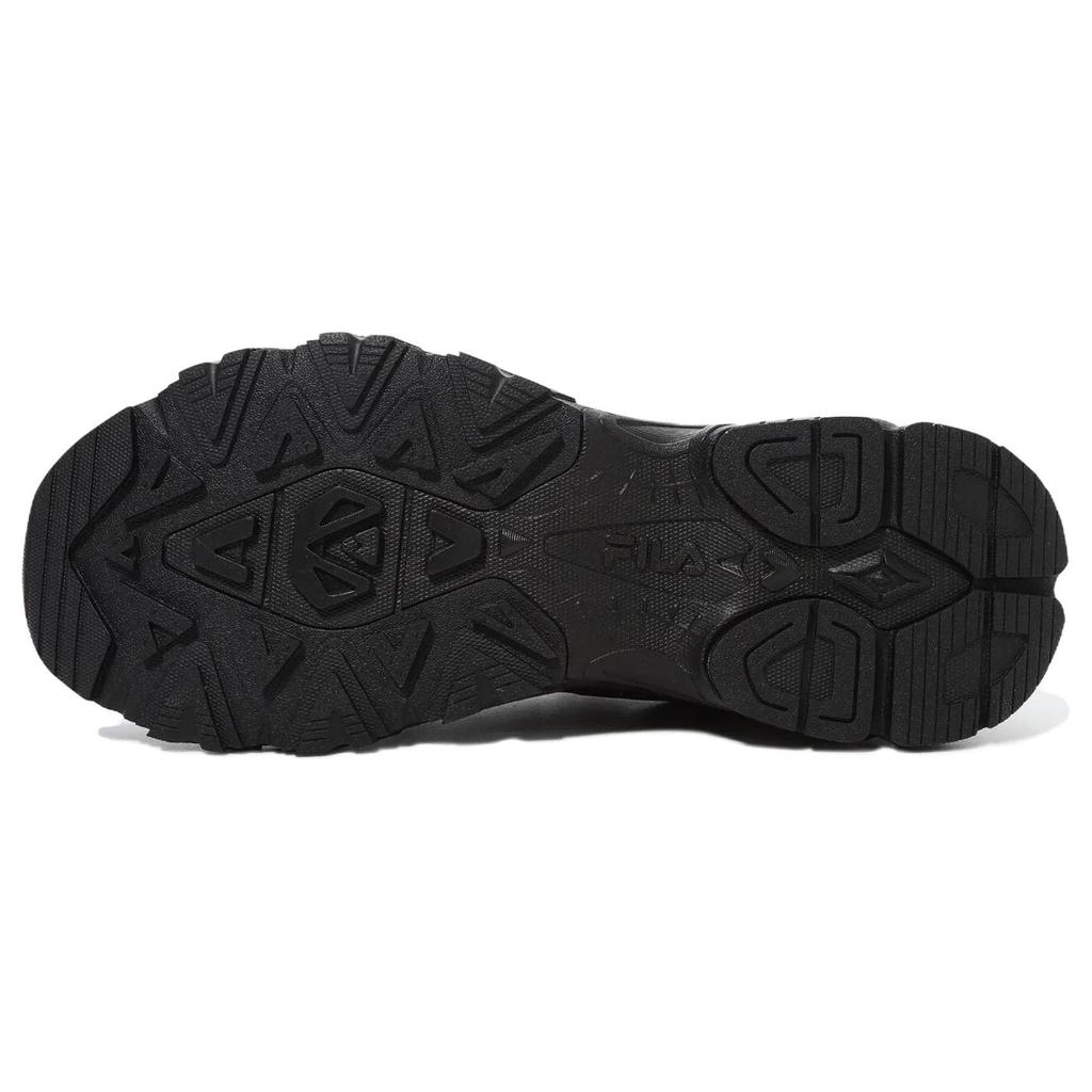 Fila Comfortable Versatile Shock Absorbing Breathable Low Top Running Shoes Unisex Sneaker Black 1RM02773G001