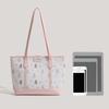 Bag Female Cute Cartoon Tote Bag Large Capacity Commuter Handbag Student Class Shoulder Bag Female