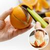 PP and ABS Orange Peeling Instrument Comfortable Handle Citrus Peeling Tool Space Saving Skinner with Hanging Hole