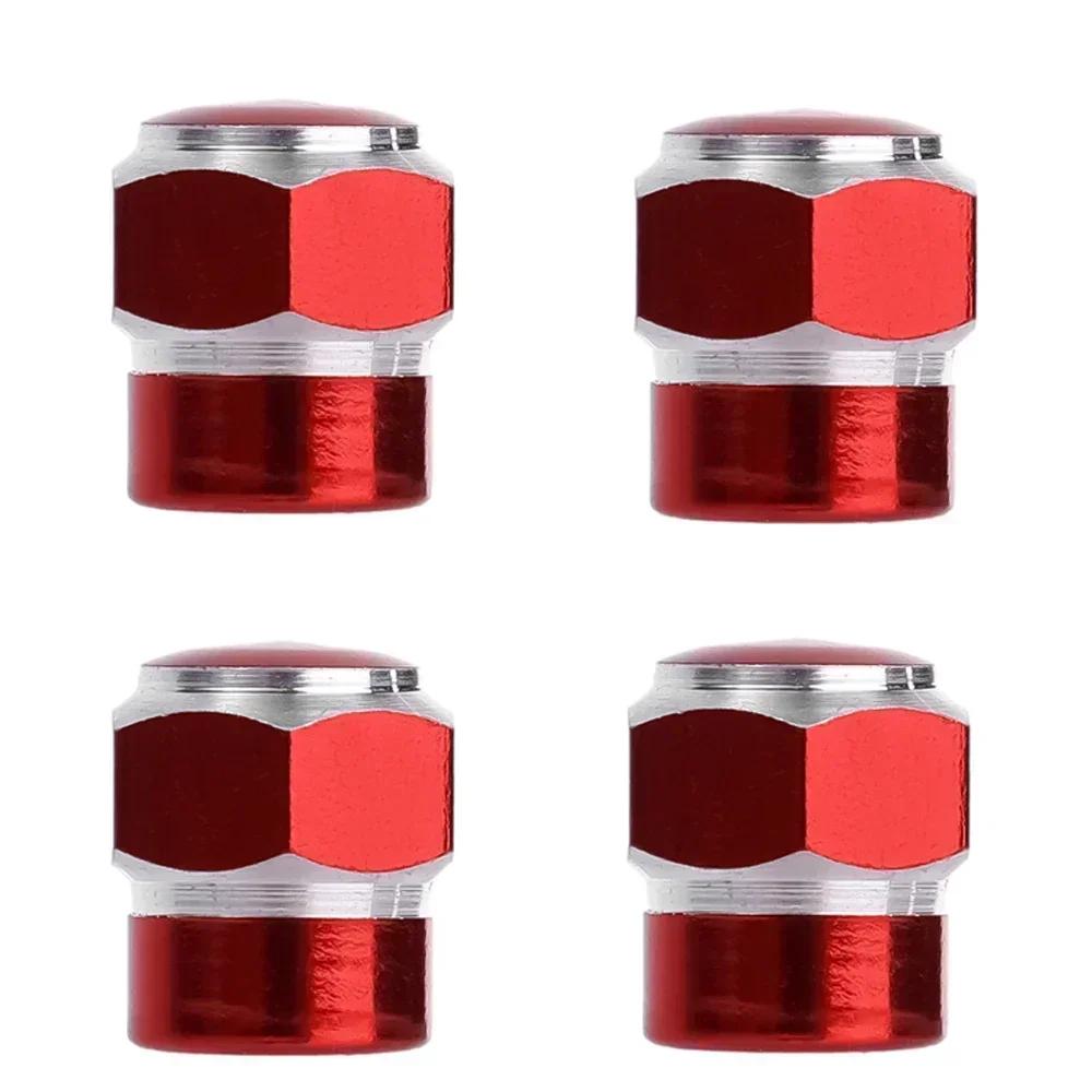 Capac universal pentru supapă pentru anvelope auto, roți pentru motociclete, pentru bicicletă, anvelopă hexagonală cu cap plat, capac pentru tijă, etanșare, capace anti-praf