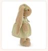Hug Baby Lily Long-Eared Rabbit Plush Toy: Cute Pendant Doll In Baby Clothes for Children and Girls' Birthdays