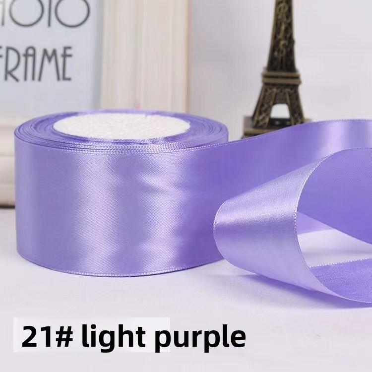 Satin Ribbon For Gift Wrapping And Floral Decoration 5cm Wide Silk Tape For Crafts And Events