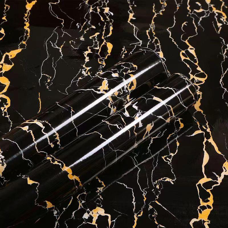 Papel tapiz y papel tapiz de mármol 3D de 5 metros, pegatinas de pared, vinilo de PVC, papel tapiz autoadhesivo 3D impermeable para pared, mesa, sala de estar, decoración del hogar