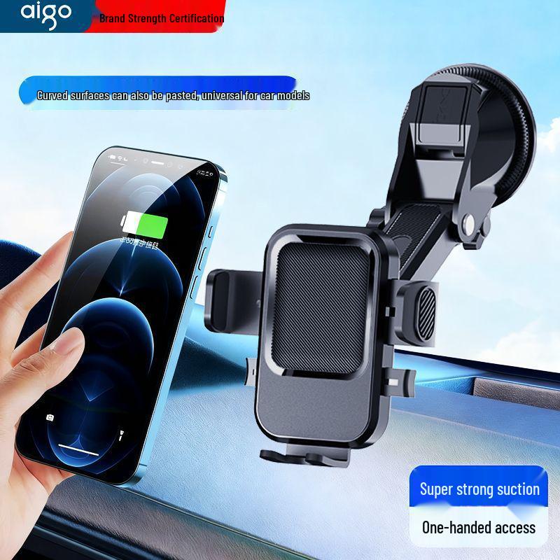 Rotatable Shockproof Car Dashboard Phone Holder with Suction Cup