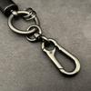 [Rockyu] Keychain for Men and Women Genuine Leather Braided Leather