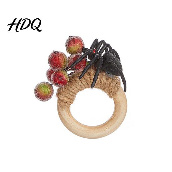 Reusable Napkin Rings Halloween Ring Pumpkin Eyeball