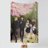 Anime H-Hyouka-A Throw Thick Comfort Flannel Quilt, Multi-scene Use Indoor Outdoor Daily Nap