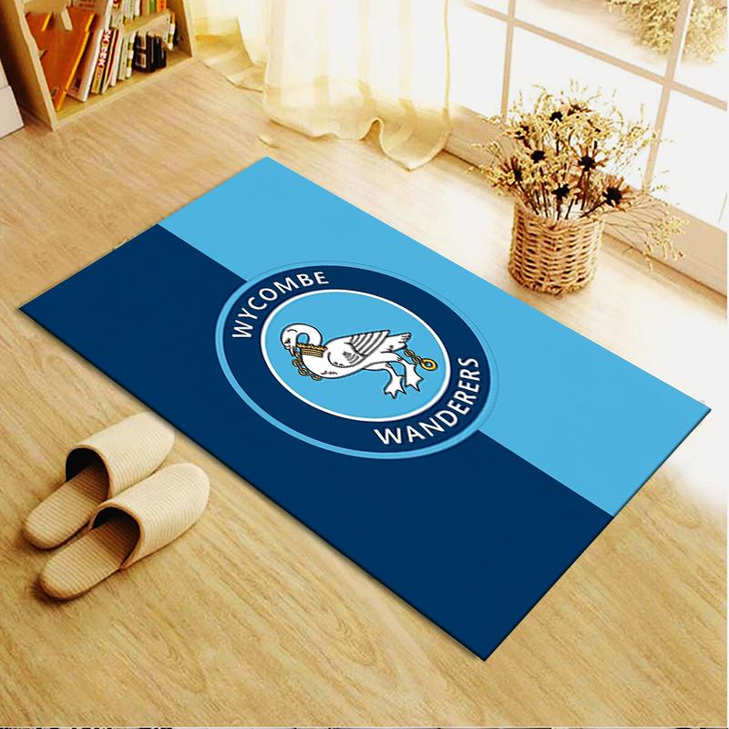 Wycombe Wanderers Fc Carpet Rug For Living Room Bedroom Home Sofa Decorationkids Play Nonslip Floor Mat