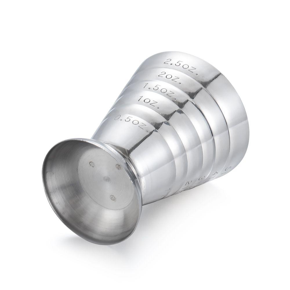 75ML Mixer Bar Supplies Measure Tool Drink Shaker Measuring Cup Jigger Mixing Glass