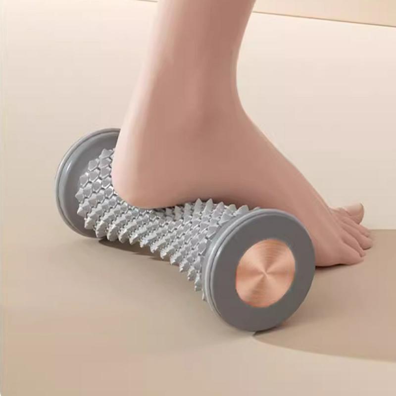 Portable Plantar Massage Roller for Foot Relief, Yoga Arch Support Muscle Relaxation Tool with Dual Texture Recovery Roller