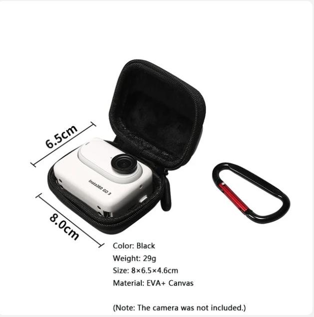 Mini Storage Case Body Bag For Insta360 GO 3 Stand-alone Package Protective Box for Insta360 Go 3 Cameras Accessories