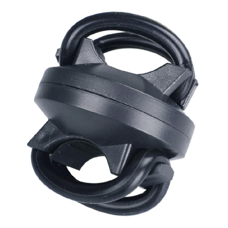 LED Flashlight Torch Clamps Bracket Bicycle Light Lamps Band-Strap Stand Holders