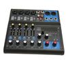 Sound Mixer 8 Channel Sound Mixer Board 99 DSP Effects Bluetooth MP3 Digital Mixer for Studio Stage
