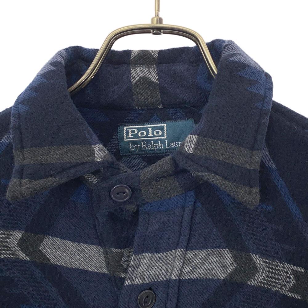 Polo by Ralph Lauren Overall handle Long sleeve Cotton shirt XS Navy Men's Used