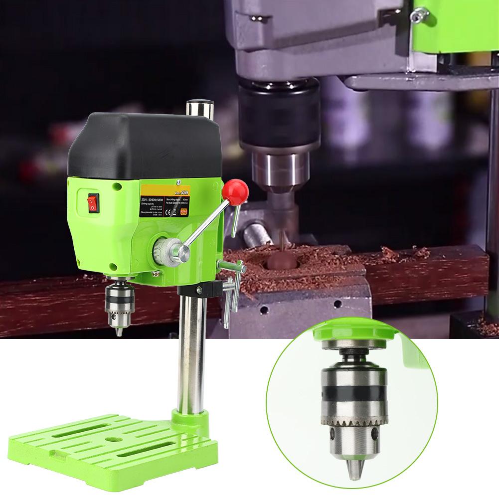 Mini Bench Drill Stand Table DIY Metal Wood Drilling Electric Machine 5169A