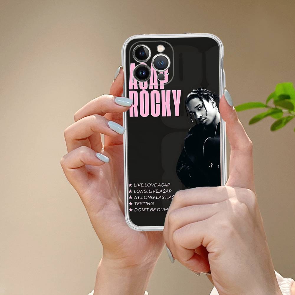 Hip Hop Rapper Asap-Rocky For IPhone 17 16 16e 15 14 13 12 11 Pro Max Mini Plus Phone Case