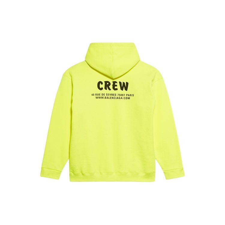 Balenciaga Crew Logo Hoodie 600583TIV757072