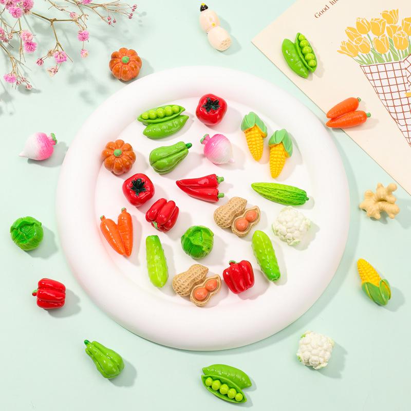 Cartoon Miniature Food DIY Cream Glue Ornaments Handmade Resin Accessories