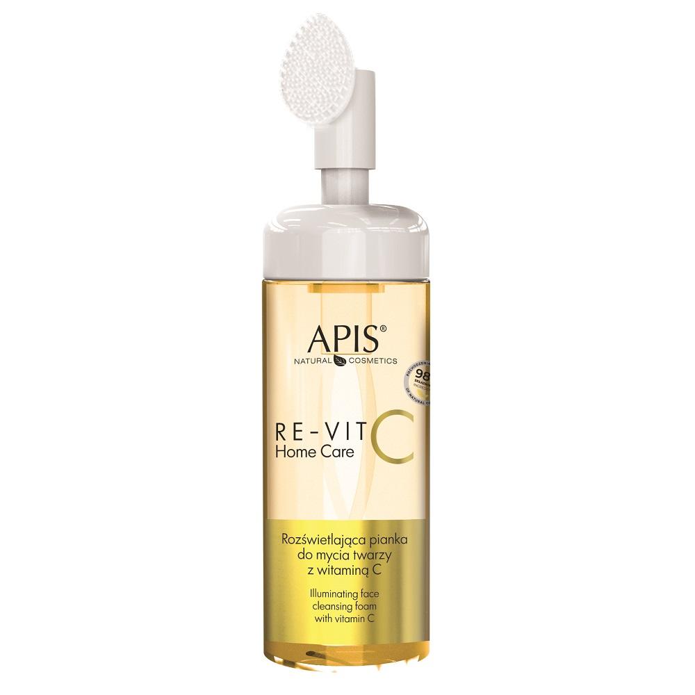 Apis Re-Vit C Brightening Facial Cleansing Foam with Vitamin C, 150 Ml