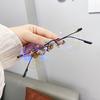 NEW Clear Blue Light Blocking Rimless Glasses Clear Myopia Frameless Eyeglasses for Men Women Optical Spectacle Frames