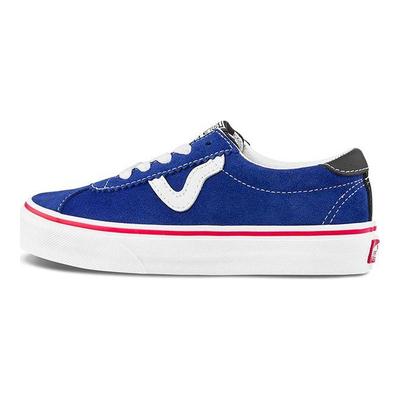 Sports Low Top Kids Skate Shoes Blue Kids Sneaker VN0A54EY2ND