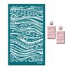 23 Styles Self-Adhesive Silk Screen Stencils for Polymer Clay Palm Leaves Reusable Mesh Transfer Printing Earring Jewelry Making