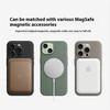 (niebieski)Etui MagSafe do iPhone'a 15 Pro z materiału płynnego silikonu: Bezpieczne dopasowanie i funkcja pop-over indukcyjny