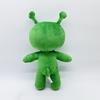 25cm Green Alien Plush Toy Anime Tentacled Horn Alien Monsters Horror Doll Boys Girls Soft Toys Stuffed Throw Pillow Kids Gifts