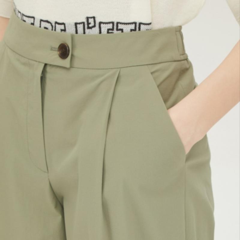  Benetton  Bizo Pin Tuck Pants Bapt57331