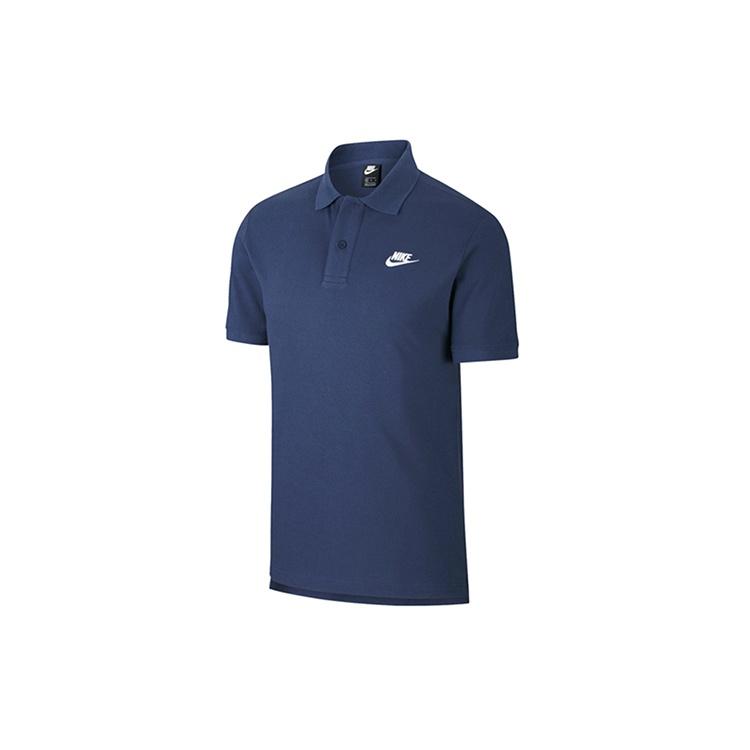 Nike Nsw Ce Polo Matchup Casual Sports lapel Short Sleeve Polo Shirt Blue Men s CJ4456-410 S