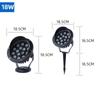 Hot Selling IP65 Outdoor Lighting Garden Landscape Spotlights Led Lawn Lights 12W Waterproof Garden Lights AC110V220V12V