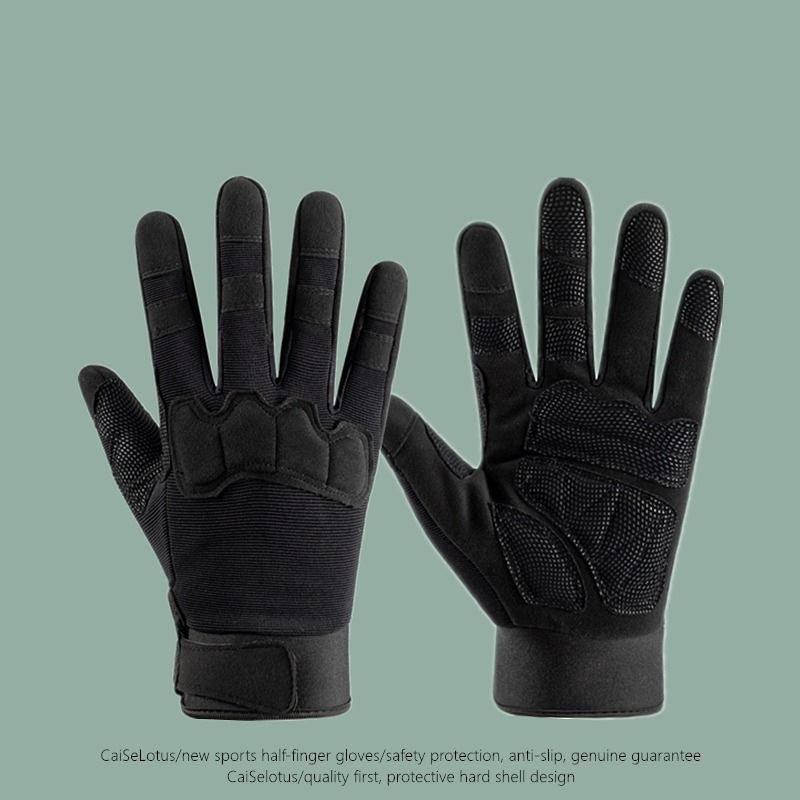 Tactical Special Forces Short Finger Military Fan Combat Outdoor Motorcycle Protective Fitness Gloves Fishing
