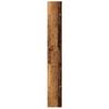 Bookshelf Reclaimed Wood Look 60x24x176 cm Engineered Wood