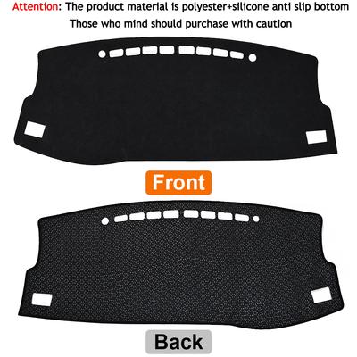 For Toyota Corolla E170 E160 2014- 2018 Anti-Slip Leather Mat Dashboard Cover Pad Sunshade Dashmat Carpet Accessories 2016 2017