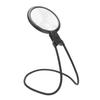 Reading Magnifying Glass 5X 15X with 3 Level 36 LED Light Adjustable Rechargeable Flexible Gooseneck Magnifier