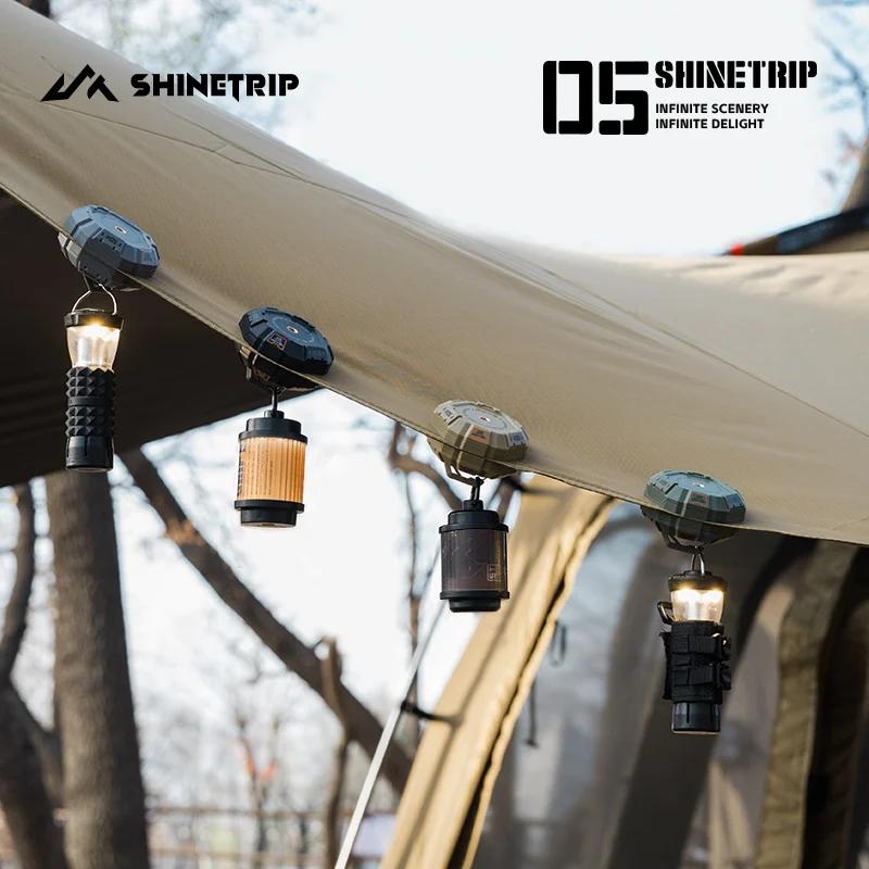 Shinetrip Sky Screen Magnetic Hook Tactical Double-sided Magnetic Hook Tactical Powerful Multi-functional Tent Fixing Hook