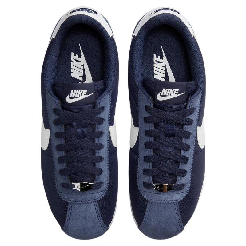 Nike Cortez Nylon Midnight Navy White Women's Sneakers DZ2795-400