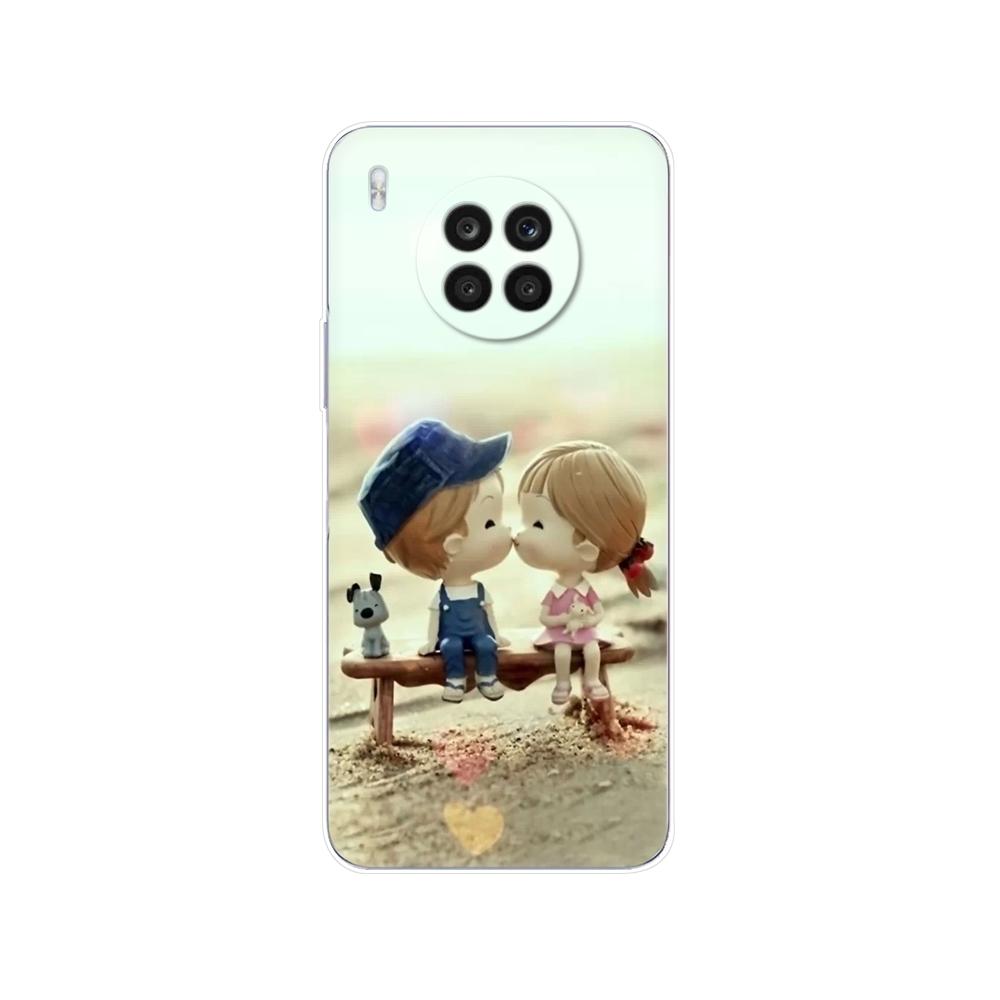 For Honor 50 Lite Case 6.67 Inch Silicon Back Cover Phone Case For Huawei Honor 50 Lite Soft Case TPU Bumper 50Lite Light Funda