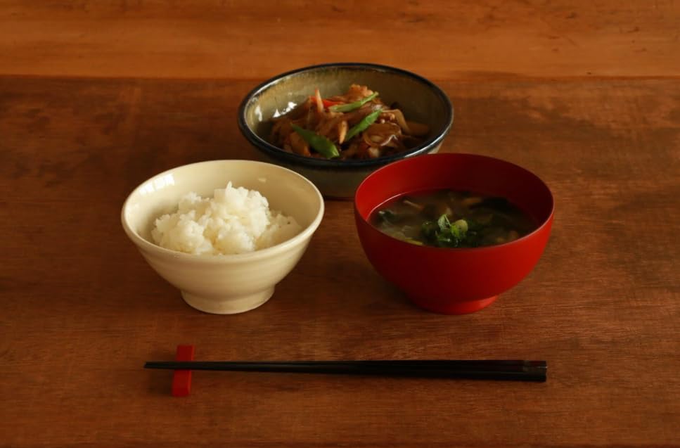 Masashichi Dai Nippon wrapped in washi Urushirindo Echizen hard lacquer 4 vermilion [Nakagawa Shoten, Ichi, paper] bowl, inches,