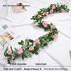 Artificial Rose Vine Floral Ceiling Decor