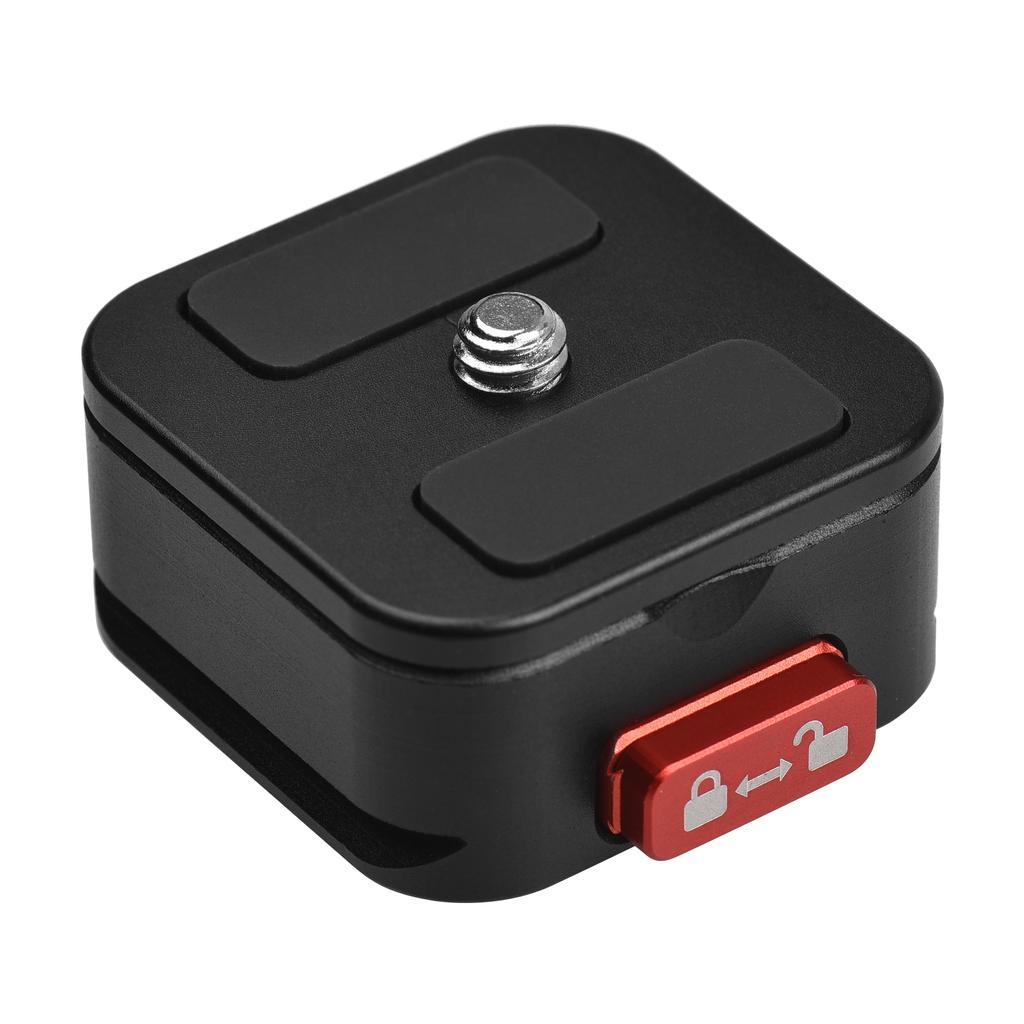 Aluminum Alloy Quick Release Plate Tripod QR Plate Camera Mount Adapter Quick Setup with 1 4 Inch Screw for DSLR Camera