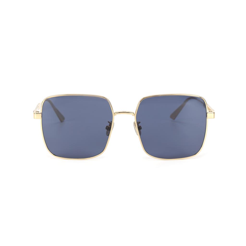 Dior Logo Square Sunglasses Unisex sunglasses Gold DIORCANNAGE-S1U